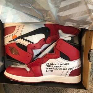 Air jordan 1 Chicago off white